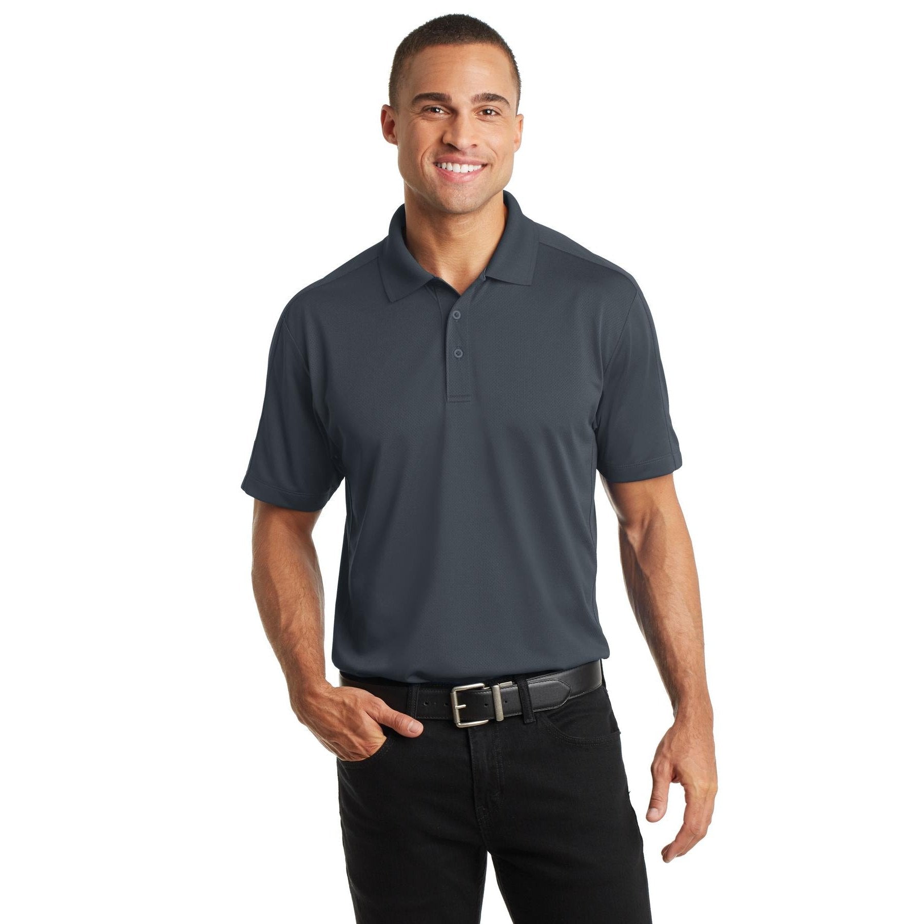 Port Authority-Port Authority® Diamond Jacquard Polo. K569-MedTech-3